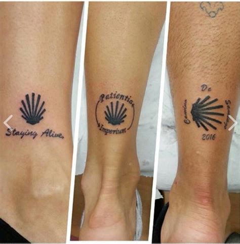 camino tattoo|camino de santiago tattoo images.